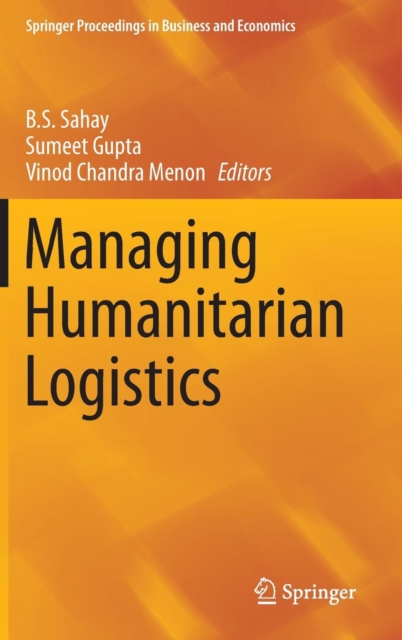 Managing Humanitarian Logistics, Hardback Book