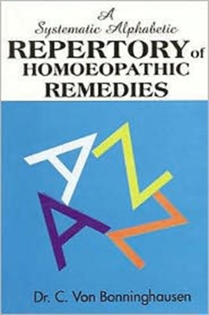 Systematic Alphabetic Repertory of Homeopathy, Paperback / softback Book