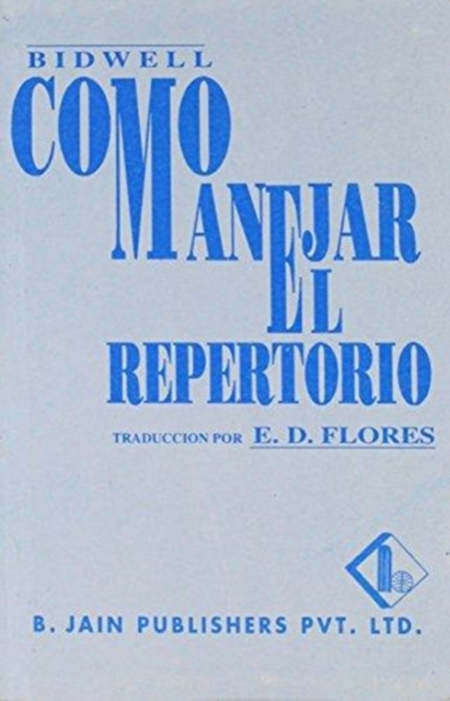 Como Manejar El Repertorio Homopatico, Paperback / softback Book