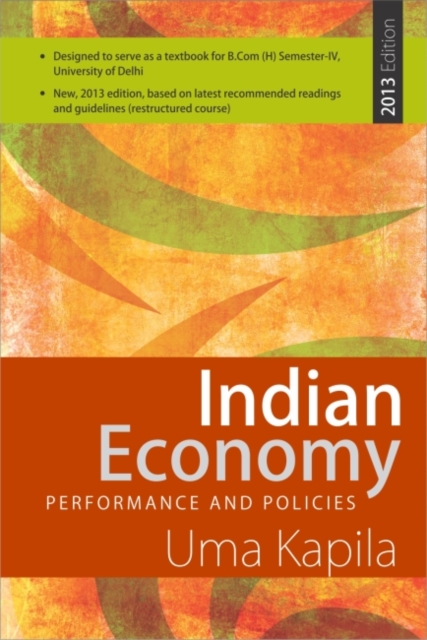 Indian Economy 2013 : Performace and Policies, Paperback / softback Book