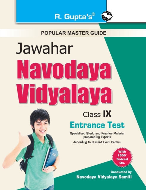 Jawahar Navodaya Vidyalaya (Class IX) Exam Guide, Paperback / softback Book