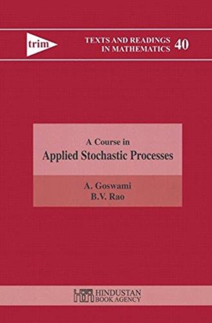 A Course in Applied Stochastic Processes, Hardback Book
