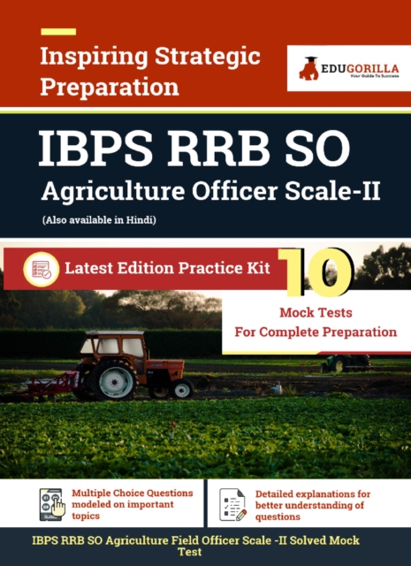 IBPS RRB SO Agriculture Field Officer Scale-II 8 Full-length Mock Tests + 18 Sectional Tests Latest Edition Practice Kit, PDF eBook