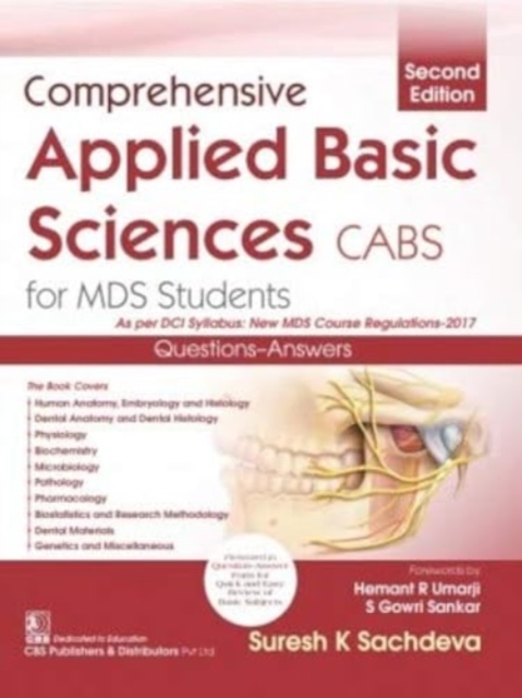Comprehensive Applied Basic Sciences : For MDS Students, Paperback / softback Book