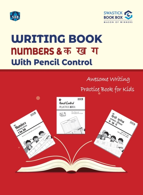 SBB Writing Book Numbers & ka, kha, gha with pencil control, Paperback / softback Book