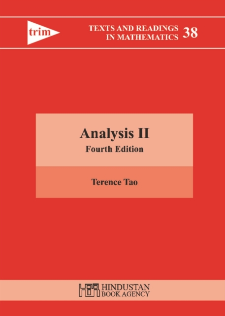 Analysis II, Hardback Book