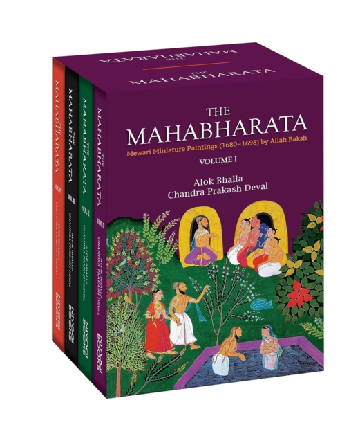 The Mahabharata : Mewari Miniature Paintings (1680-1698), Hardback Book