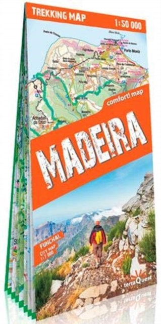 terraQuest Trekking Map Madeira, Sheet map Book