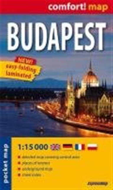 Budapest Mini, Sheet map, folded Book
