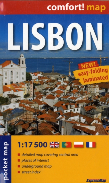 Lisbon mini, Sheet map, folded Book