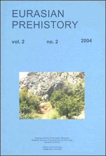 Eurasian Prehistory 2.2, Paperback / softback Book