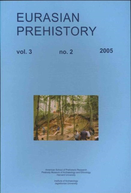 Eurasian Prehistory vol 3.2 : 2, Paperback / softback Book
