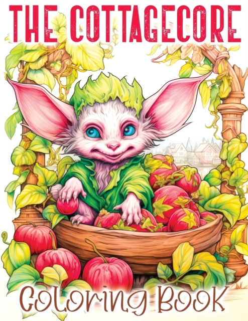 The Cottagecore : A Coloring Book Featuring a Whimsical Journey with Cottage Core, Goblincore, Mushrooms, Countryside, and Other Enchanting Moments, Paperback / softback Book