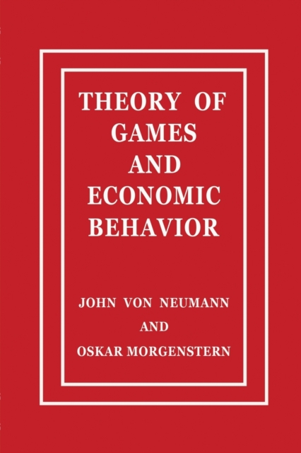 Theory of Games and Economic Behavior, Paperback / softback Book
