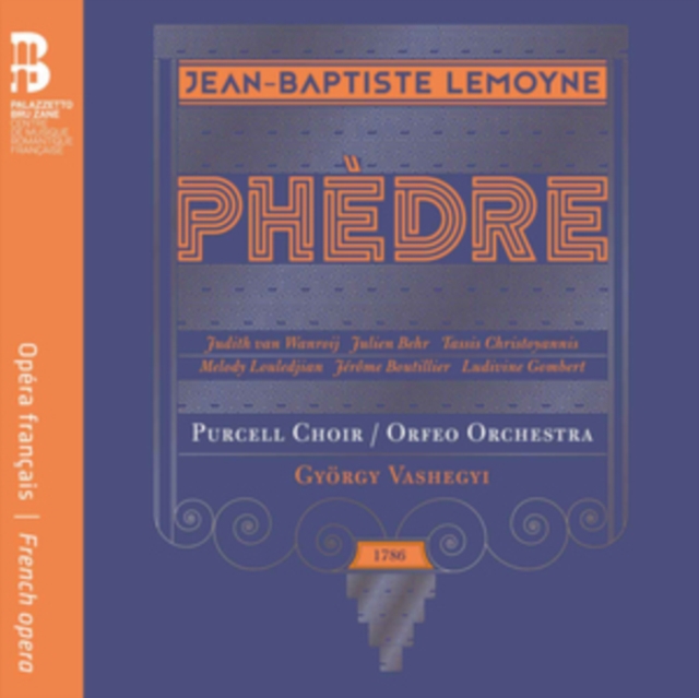Jean-Baptiste Lemoyne: Phèdre, CD / with Book Cd