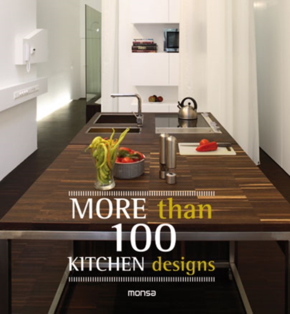 More than 100 Kitchen Designs, Paperback / softback Book