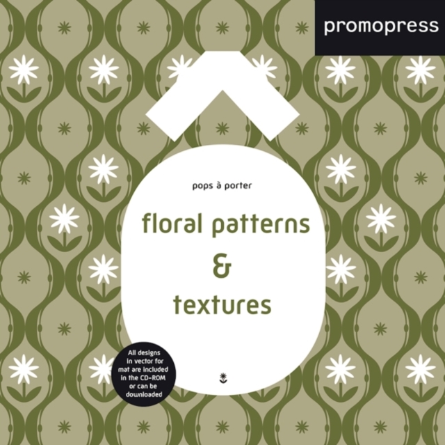 Floral Patterns and Textures (with CD), Paperback / softback Book