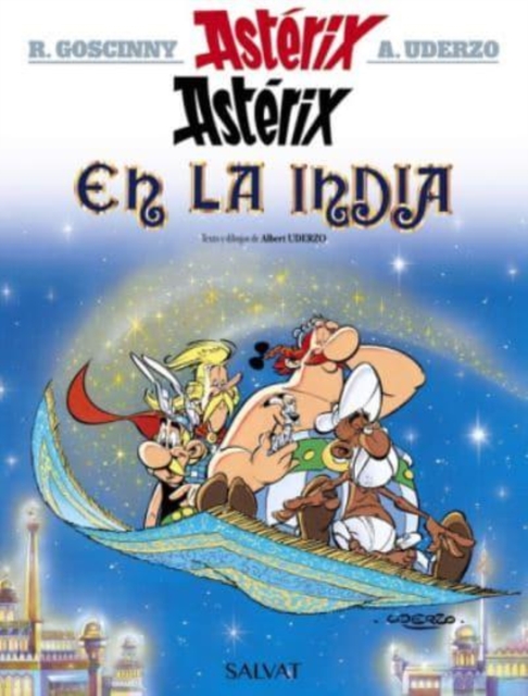 Asterix in Spanish : Asterix en la India, Hardback Book