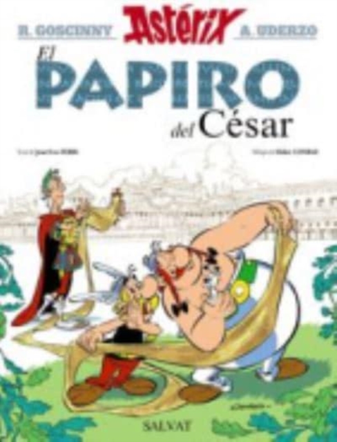 Asterix in Spanish : El papiro del Cesar, Hardback Book