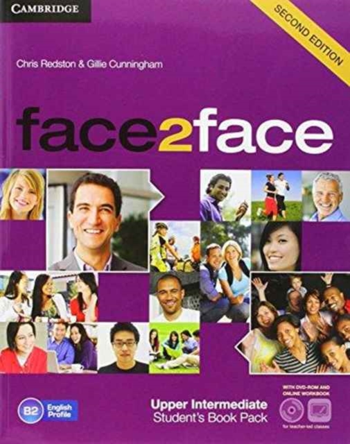 face2face for Spanish Speakers Upper Intermediate Student's Pack (Student's Book with DVD-ROM, Spanish Speakers Handbook with Audio CD, Online Workbook), Mixed media product Book