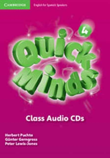 Quick Minds Level 4 Class Audio CDs (4) Spanish Edition, CD-Audio Book