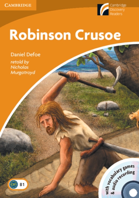 Robinson Crusoe Level 4 Intermediate Book with CD-ROM and Audio CD, Mixed media product Book