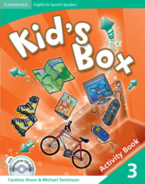 Kid's Box for Spanish Speakers Level 3 Activity Book with Cd-rom and Language Portfolio, Mixed media product Book