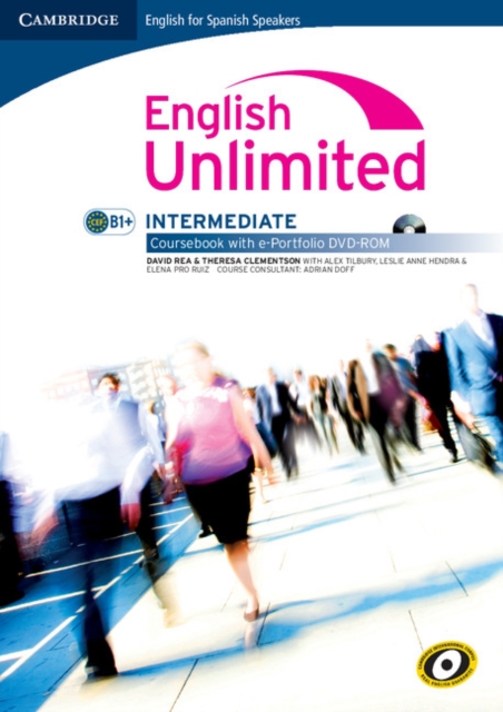 English Unlimited for Spanish Speakers Intermediate Coursebook with e-Portfolio, Mixed media product Book