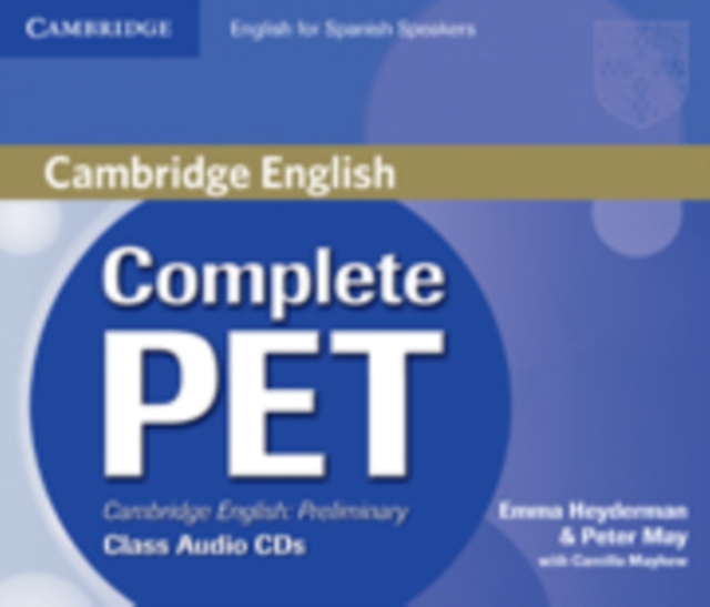 Complete PET for Spanish Speakers Class Audio CDs, CD-Audio Book