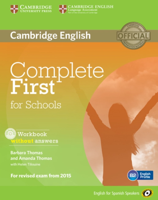 Complete First for Schools for Spanish Speakers Workbook Without Answers with Audio CD, Mixed media product Book