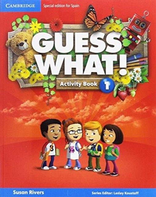 Guess What! Level 1 Activity Book with Home Booklet and Online Interactive Activities Spanish Edition, Mixed media product Book