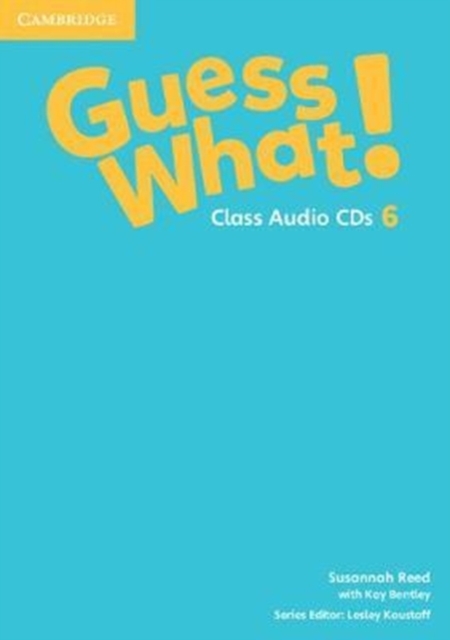 Guess What! Level 6 Class Audio CDs (3) Spanish Edition, CD-Audio Book