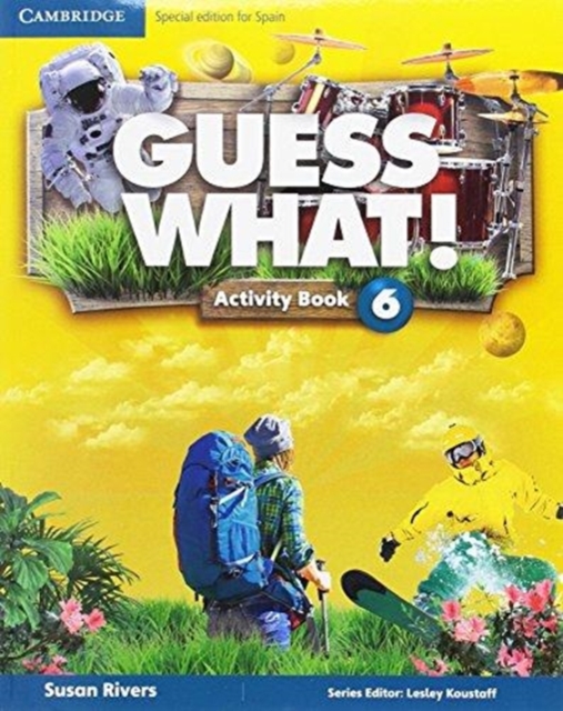 Guess What! Level 6 Activity Book with Home Booklet and Online Interactive Activities Spanish Edition, Mixed media product Book
