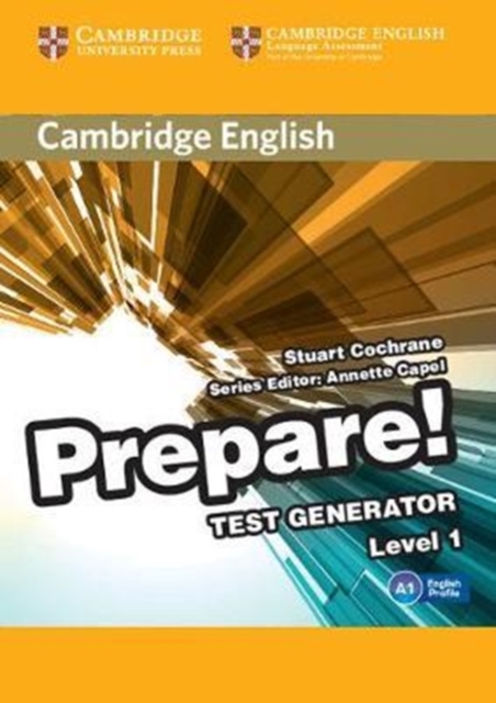 Cambridge English Prepare! Test Generator Level 1 CD-ROM, CD-ROM Book