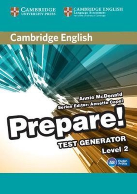 Cambridge English Prepare! Test Generator Level 2 CD-ROM, CD-ROM Book
