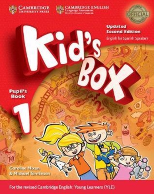 Kid's Box Level 1 Pupil's Book with My Home Booklet Updated English for Spanish Speakers, Quantity pack Book