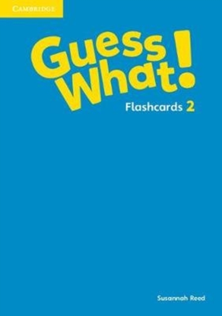 Guess What! Level 2 Flashcards Spanish Edition, Cards Book