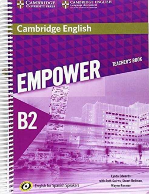 Cambridge English Empower for Spanish Speakers B2 Teacher's Book, Spiral bound Book