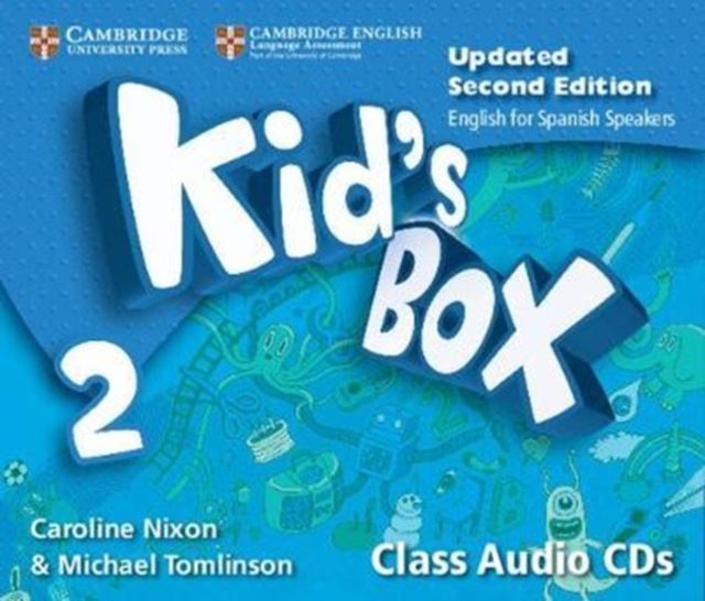 Kid's Box Level 2 Class Audio CDs (4) Updated English for Spanish Speakers, CD-Audio Book
