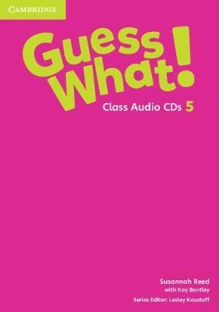 Guess What! Level 5 Class Audio CDs (3) Spanish Edition, CD-Audio Book