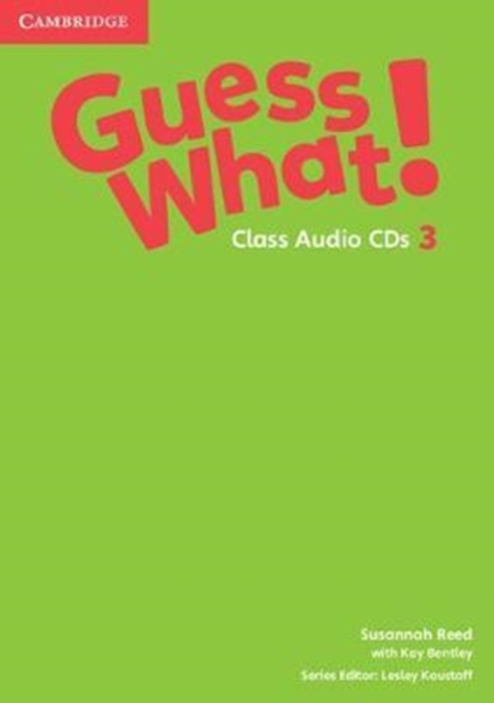 Guess What! Level 3 Class Audio CDs (2) Spanish Edition, CD-Audio Book