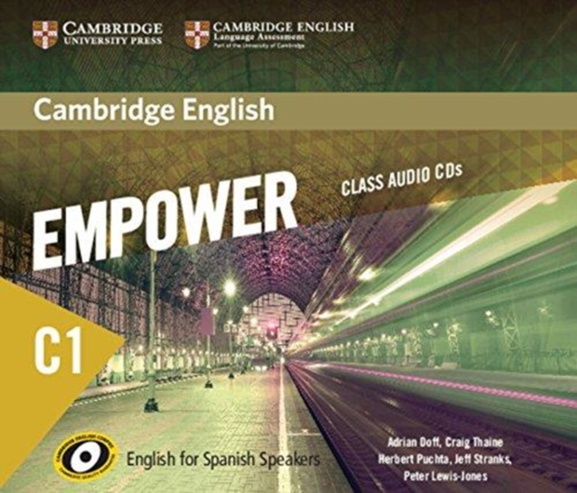 Cambridge English Empower for Spanish Speakers C1 Class Audio CDs (5), CD-Audio Book