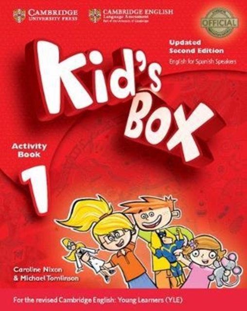 Kid's Box Level 1 Activity Book with CD-ROM Updated English for Spanish Speakers, Mixed media product Book