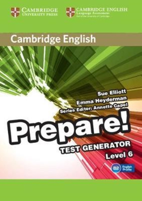 Cambridge English Prepare! Test Generator Level 6 CD-ROM, CD-ROM Book