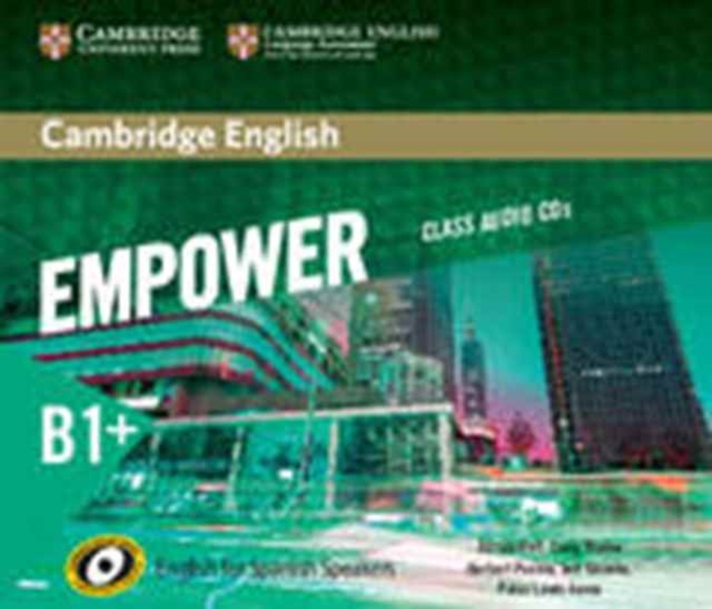 Cambridge English Empower for Spanish Speakers B1+ Class Audio CDs (4), CD-Audio Book
