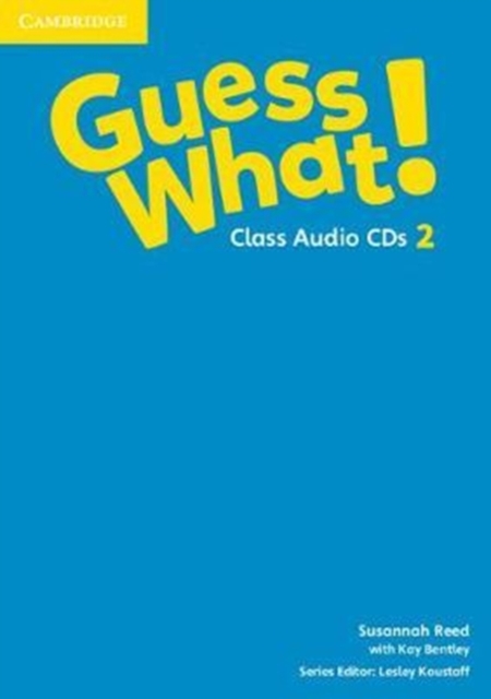 Guess What! Level 2 Class Audio CDs (3) Spanish Edition, CD-Audio Book