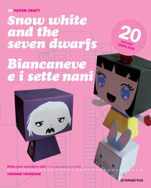 3D Papercraft: Snow White and the Seven Dwarfs, Hardback Book
