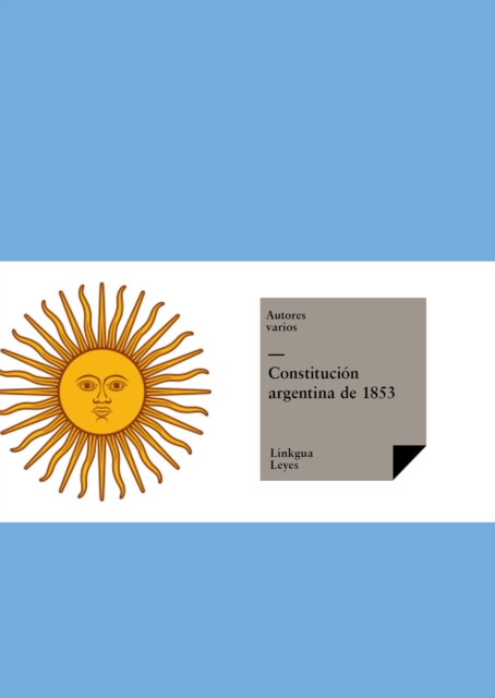 Constitucion argentina de 1853, EPUB eBook