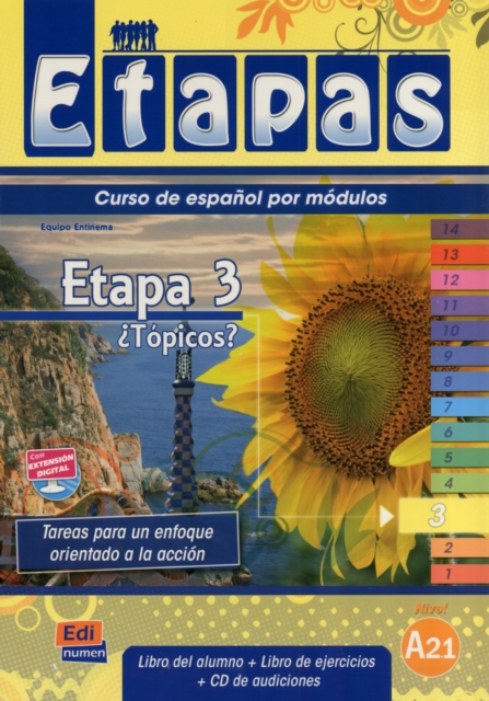 Etapa 3 Topicos? : Student Book + Exercises + CD, Mixed media product Book