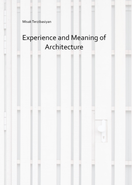 Experience and Meaning Of Architecture, Paperback / softback Book